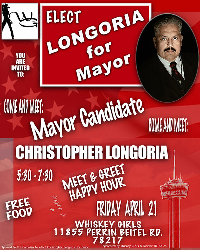 Longoria for Mayor Meet N Greet