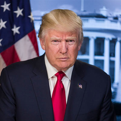 Picture of Donald J Trump, United States President