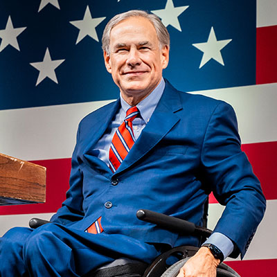 GREG ABBOTT, Republican Candidate for GOVENOR